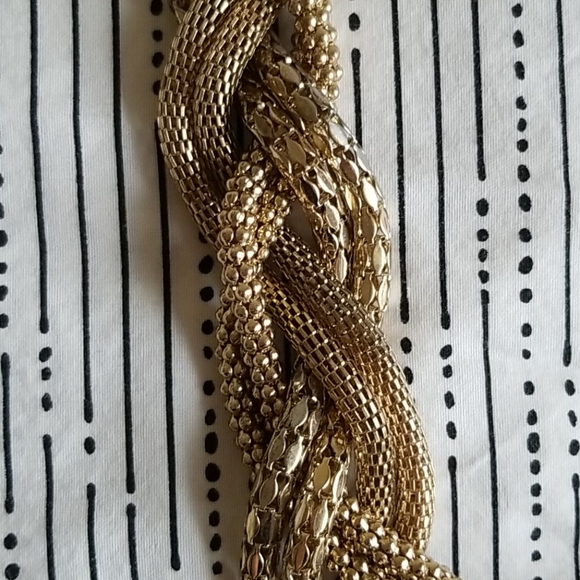 J. Crew Braided Gold Necklace - Picture 3 of 3